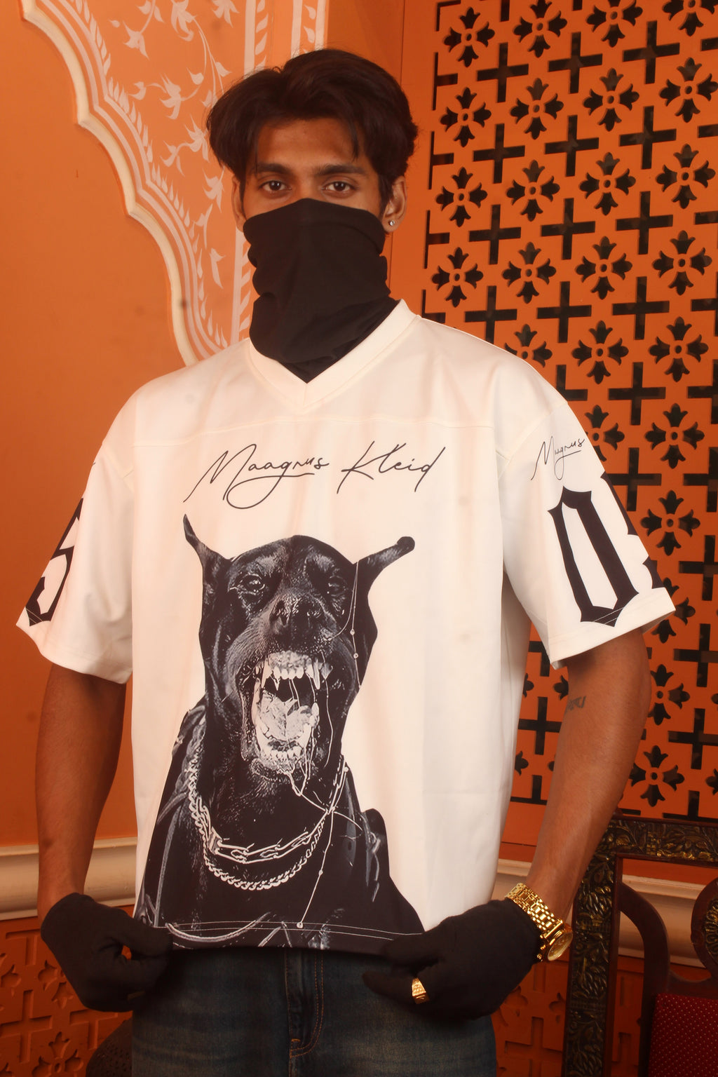 Dog full sleeves jersey