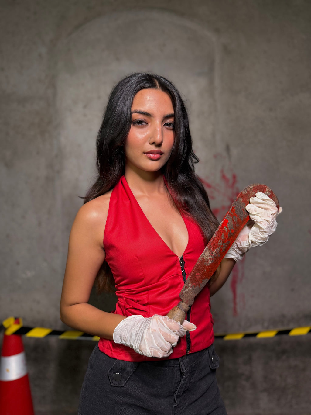 Red Scarlet Edge Corset